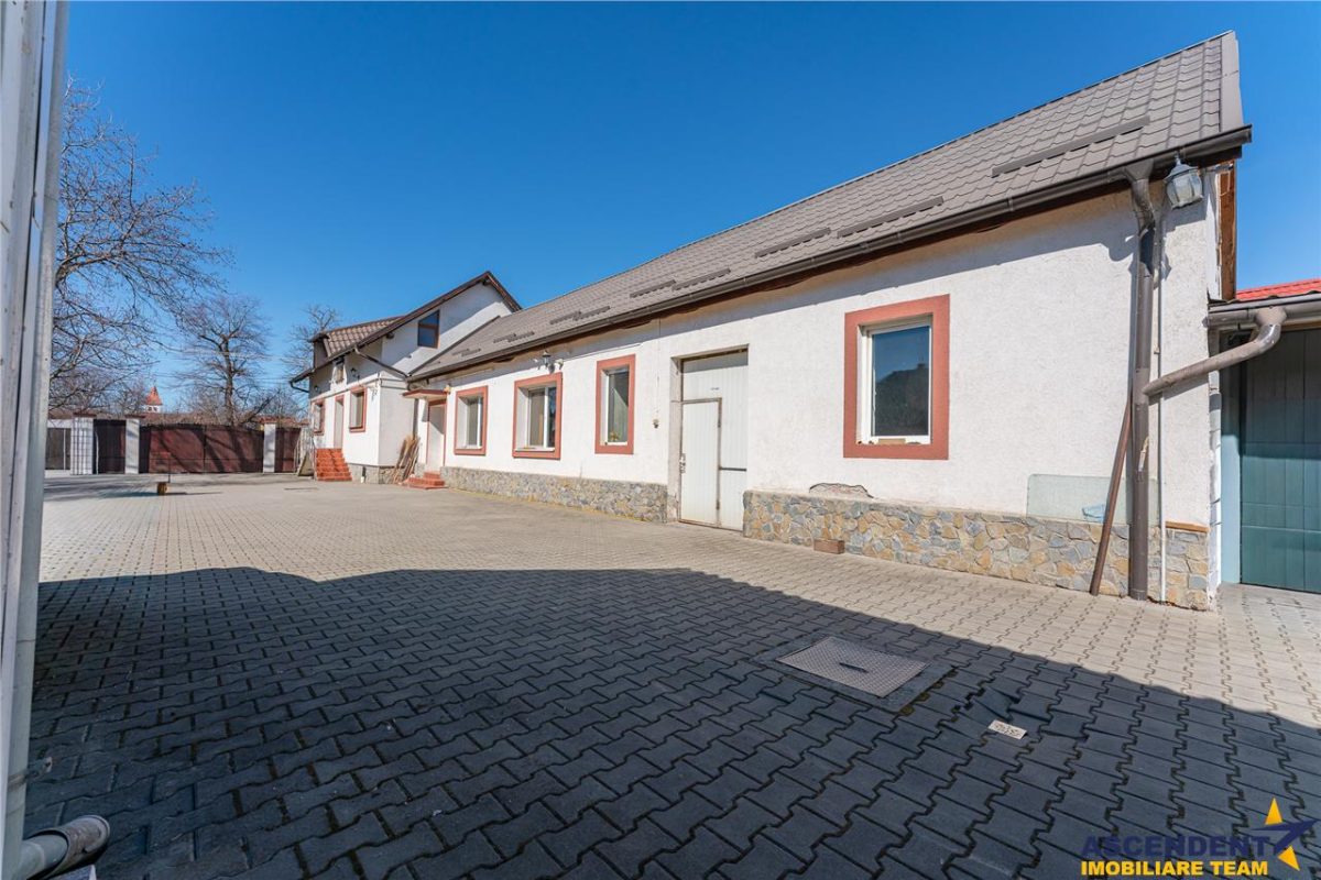 Sediu firma/ rezidential, pe domeniu de 2.240 mp teren,Central, Halchiu, Brasov - foto 19