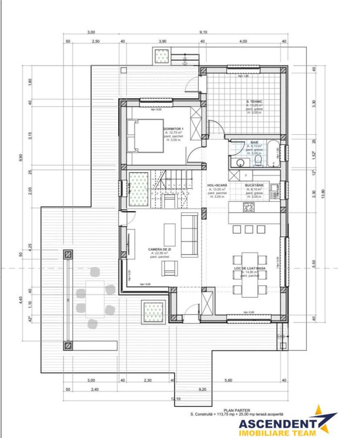 Vila moderna, unica prin design si arhitectura, la cheie, Sanpetru, Brasov - foto 18