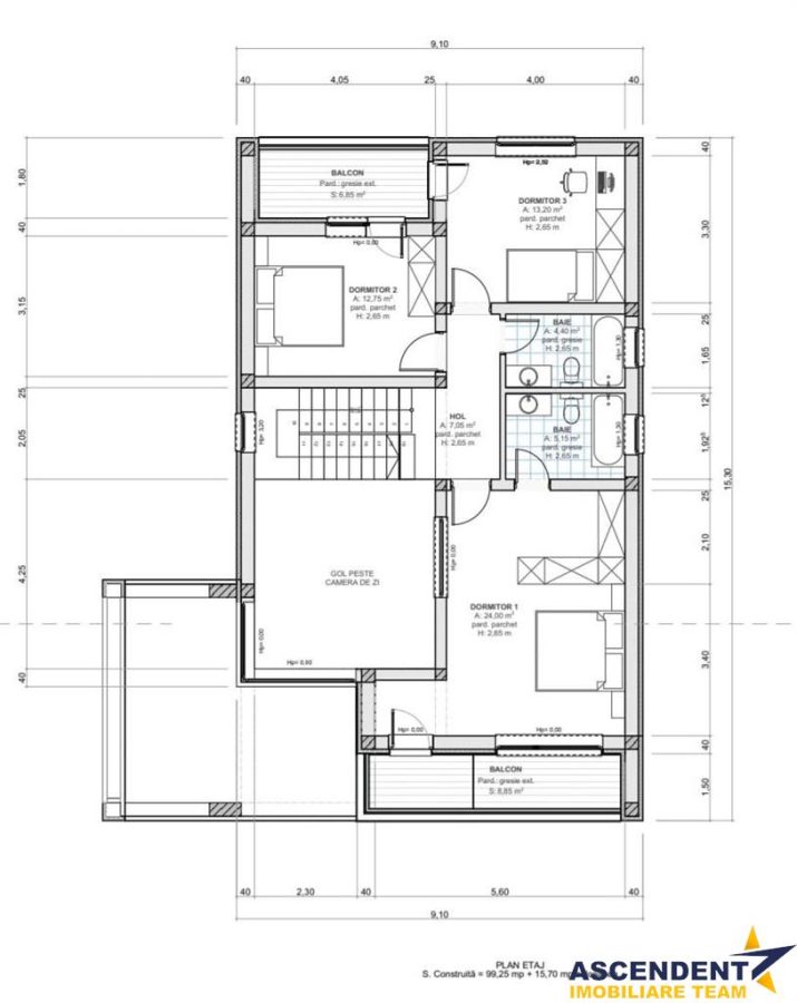 Vila moderna, unica prin design si arhitectura, la cheie, Sanpetru, Brasov - foto 19