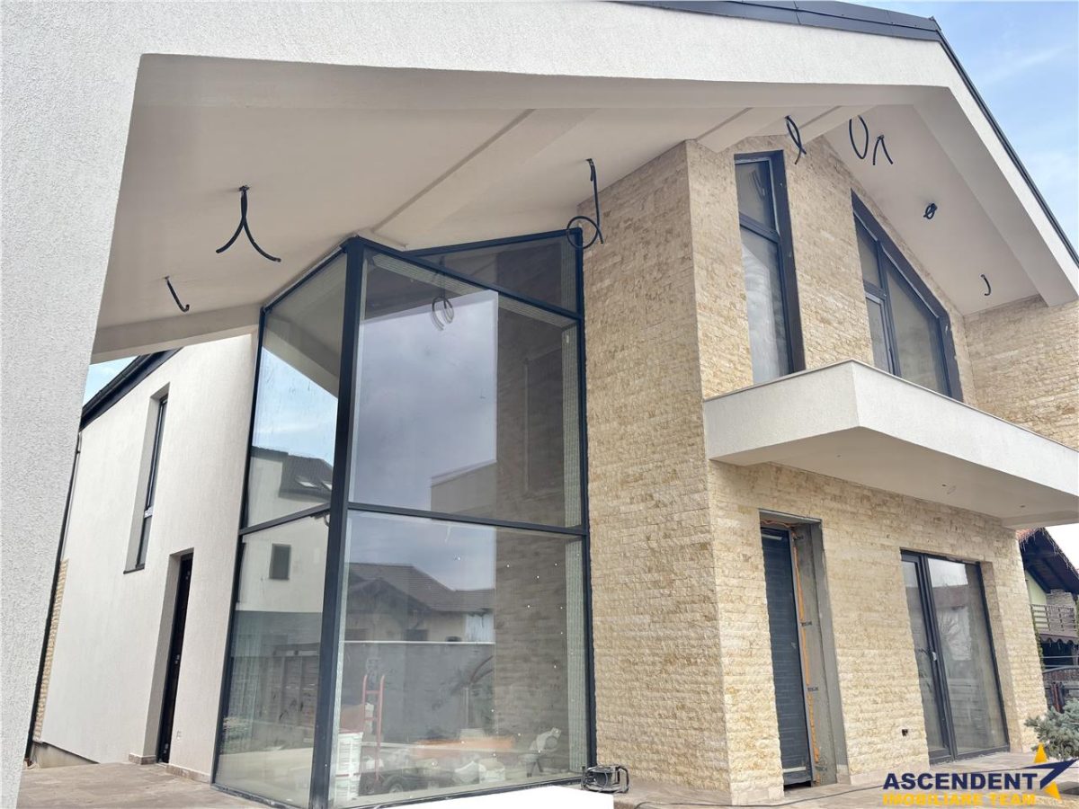 Vila moderna, unica prin design si arhitectura, la cheie, Sanpetru, Brasov - foto 3