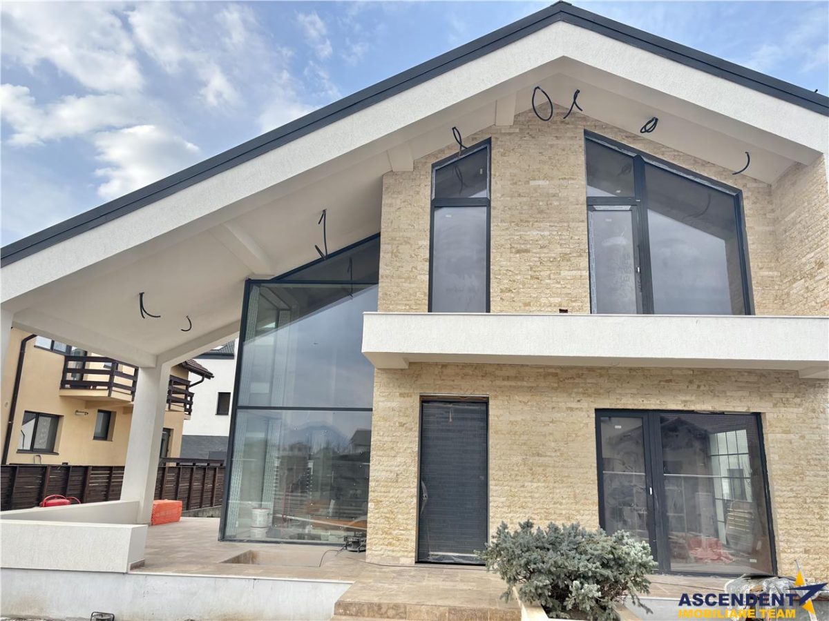 Vila moderna, unica prin design si arhitectura, la cheie, Sanpetru, Brasov - foto 7