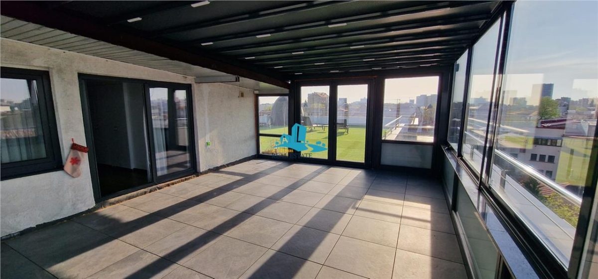 Inchiriere apartament 3 camere, Unirii, Terasa 174 mp, bloc 2018 - foto 11