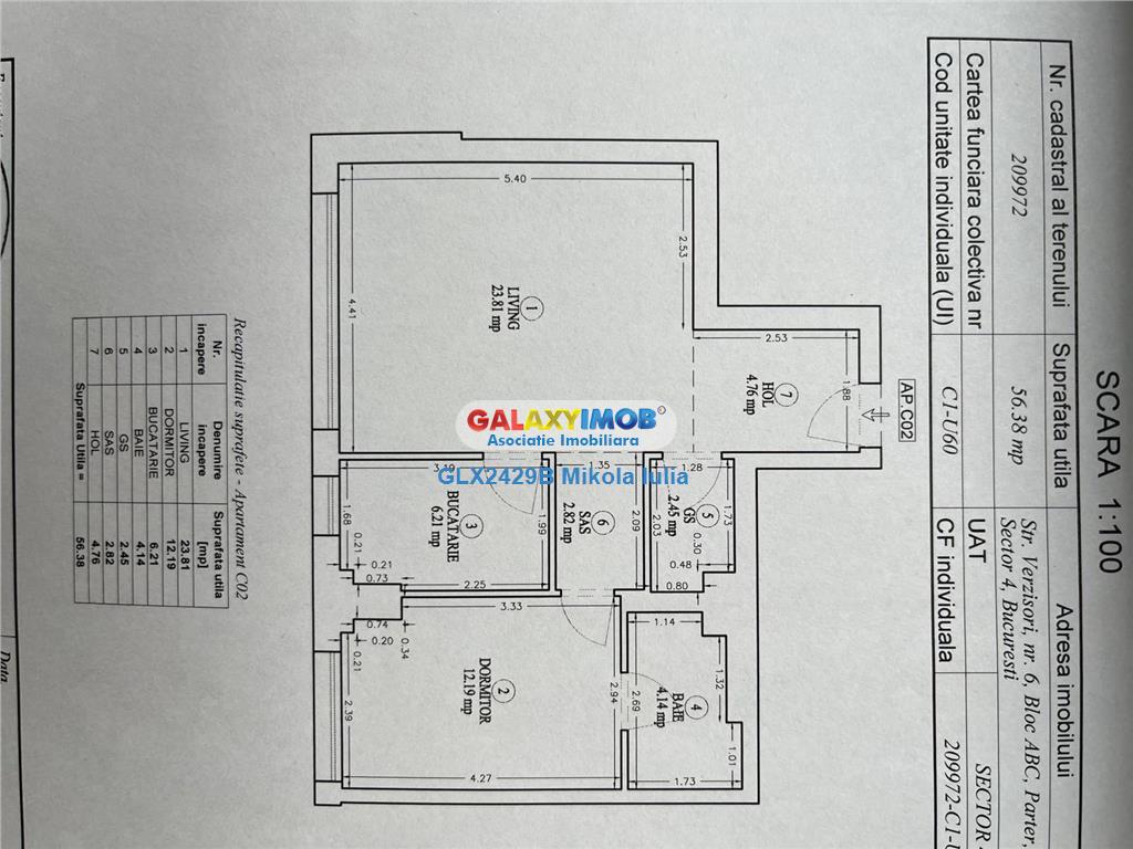 Apartament 2 camere Parter SOHO Unirii - foto 8