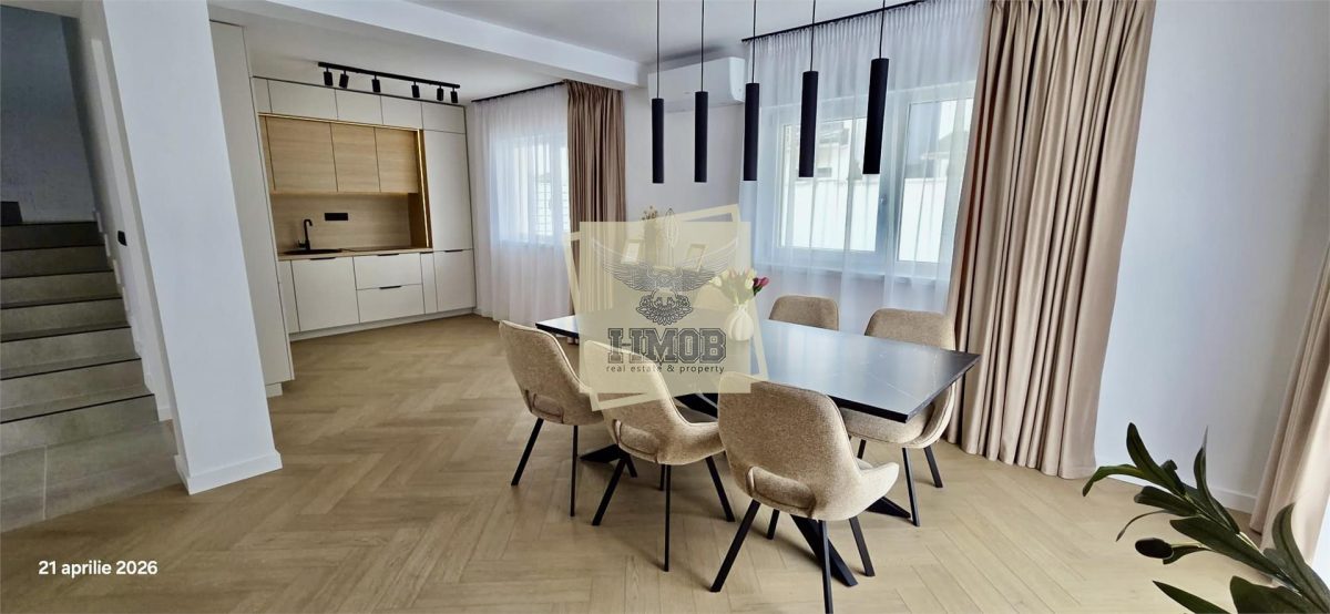 Casa de lux cu 4 camere 2 bai balcon 2 parcari in Selimbar - foto 11