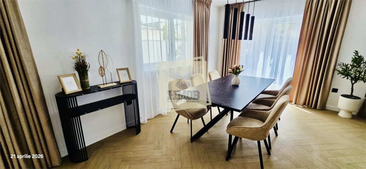 Casa de lux cu 4 camere 2 bai balcon 2 parcari in Selimbar - foto 12