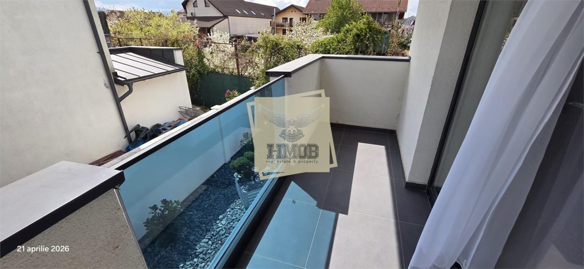 Casa de lux cu 4 camere 2 bai balcon 2 parcari in Selimbar - foto 19