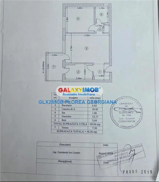 Apartament 2 camere de vanzare Greenfield Residence - foto 11