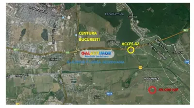 Teren 49.000 mp Balaceanca - Cernica - foto 1