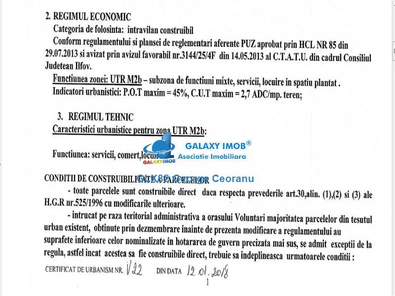 Vanzare teren pentru bloc 1300mp Pipera Cortina North - foto 5