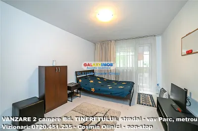 Vanzare 2 camere Bd. Tineretului - stradal - vav Parc - metrou - 50mp - Bucuresti
