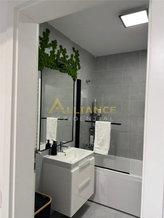 Apartament 2 camere decomandat de vanzare 58 mp  etaj 5/6  mobilat si utilat / parcare inclusa - foto 5