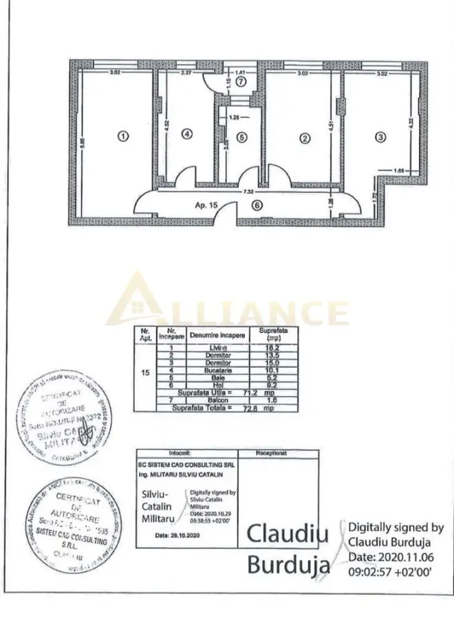 Apartament premium 3 camere, mobilat complet, la 10 minute de metrou Dimitrie Leonida - foto 14
