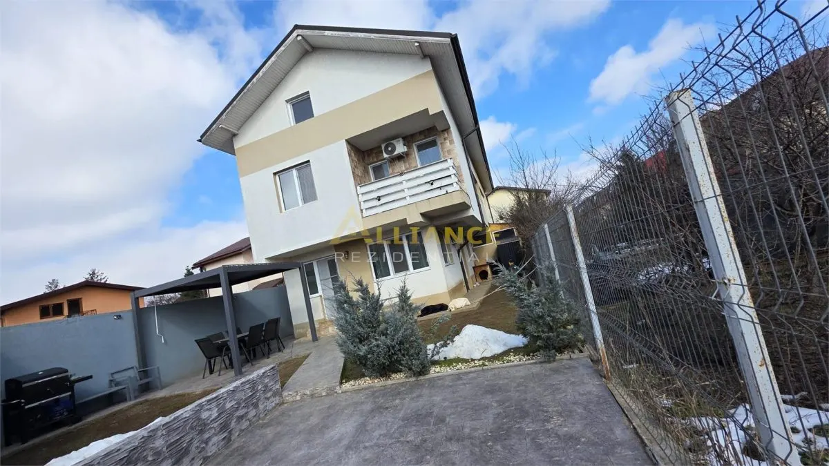 Vila duplex spatioasa in Popesti-Leordeni, langa Primarie – 4 camere + mansarda, complet mobilata - foto 1