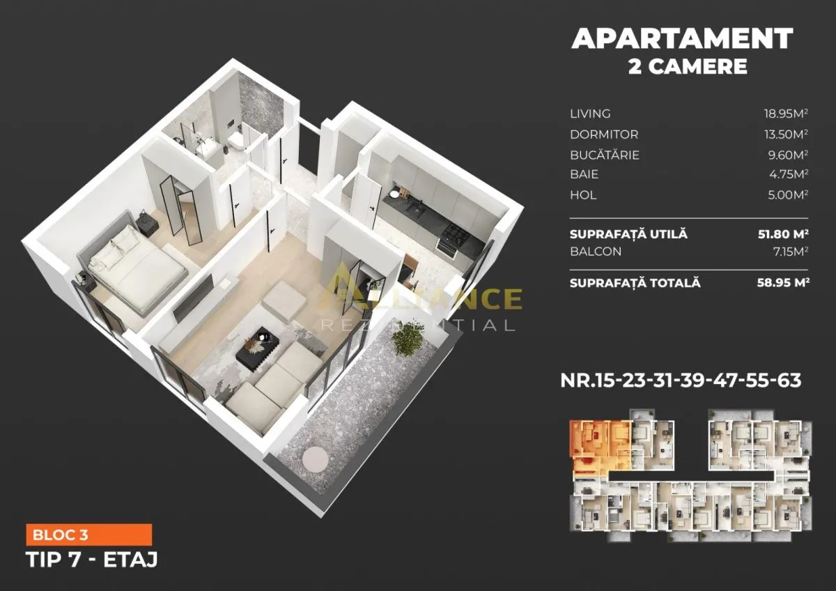 Apartament 2 camere Premium â€“Exact lângă Metrou Berceni  Str. Biruinței - foto 5