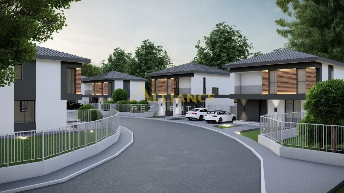Vila individuala-- 4 camere - Complex Rezidential-400 M de STV - foto 15