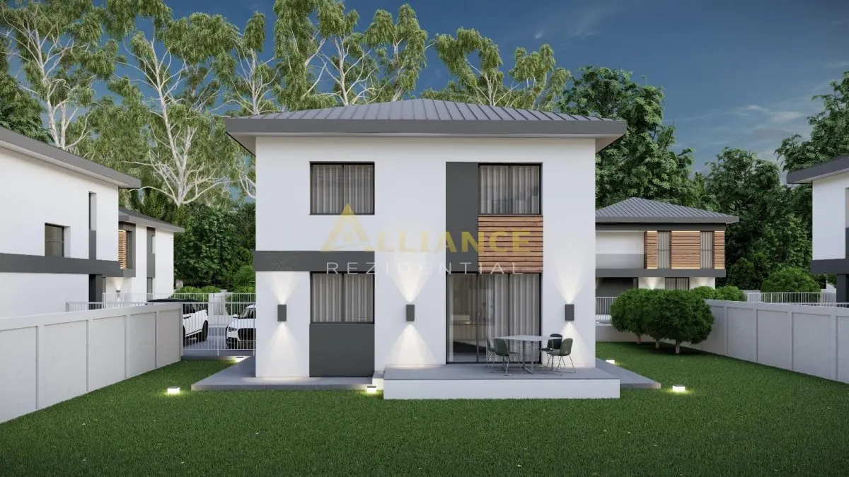 Vila individuala-- 4 camere - Complex Rezidential-400 M de STV - foto 10