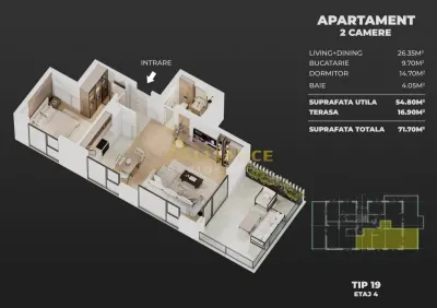 Apartamente 2 si 3 camere - Popesti Leordeni - foto 2