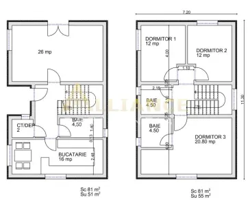 Magurele-Casa Individuala-Central-4 Camere- 3 Bai - foto 2