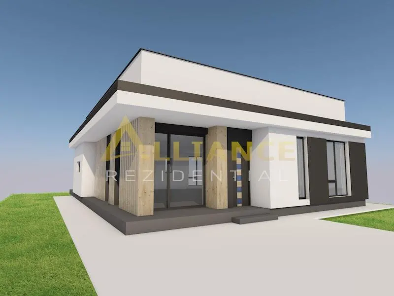 Casa parter- 4 camere- placa de beton- beci - foto 1