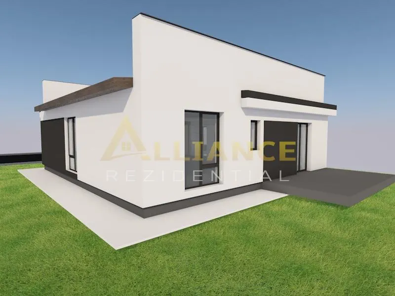 Casa parter- 4 camere- placa de beton- beci - foto 4