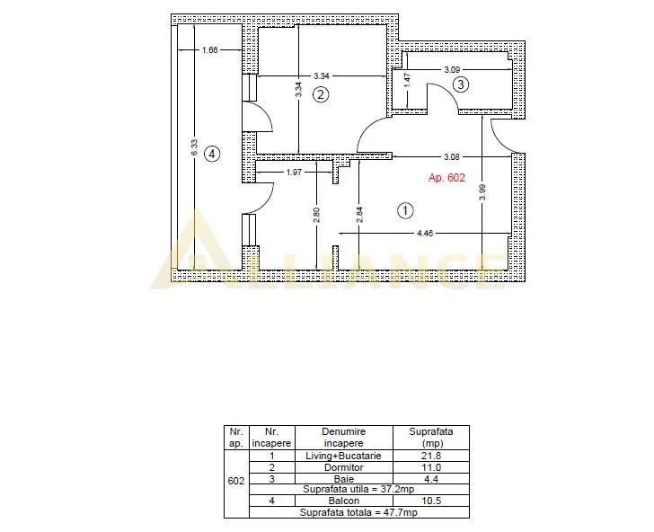 Apartament mobilat la Metrou Berceni, strada Biruintei - foto 10
