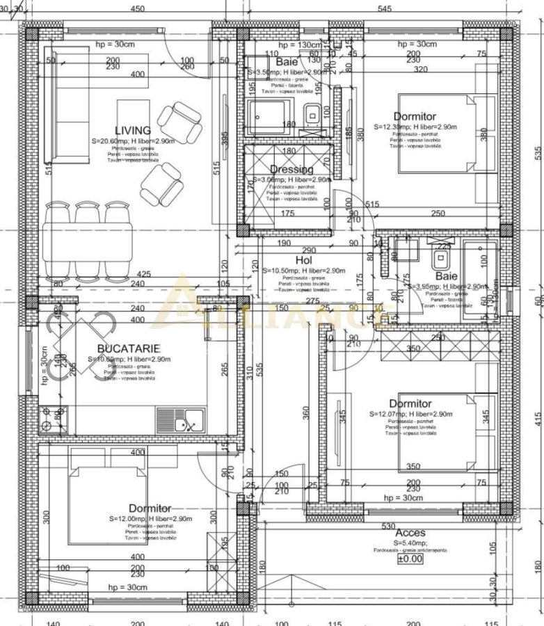 Casa de vanzareâ€“AVIATORILOR - teren 450 - 4 camere - foto 4