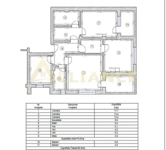 Apartament 3 camere mobilat cu 2 locuri de parcare bloc 2019 - foto 11