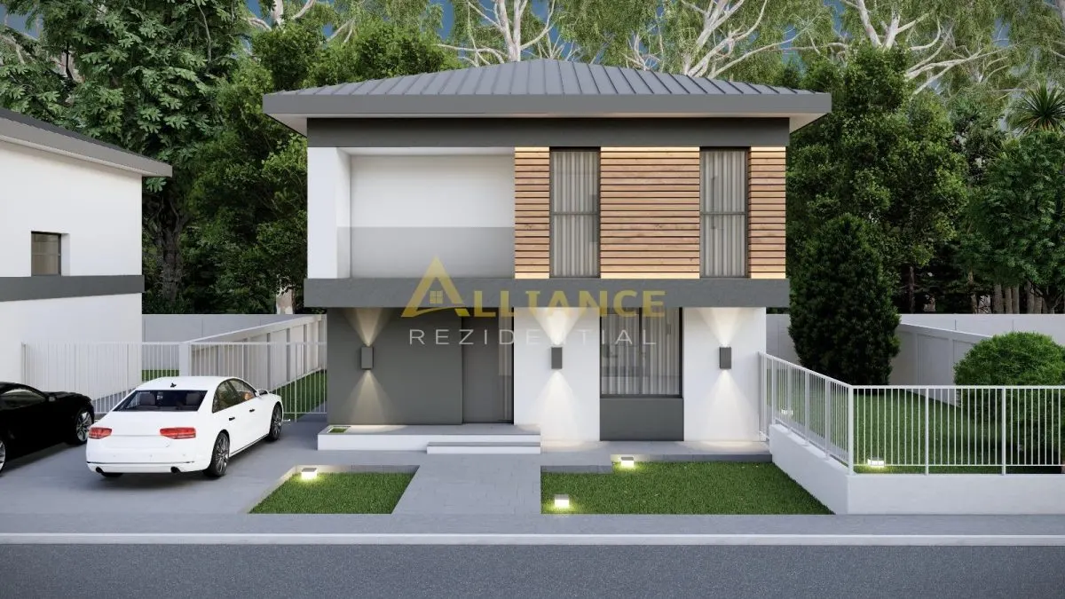 Casa moderna in ansamblu de case Comuna Berceni - foto 2