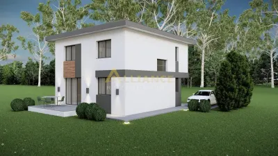 Casa moderna in ansamblu de case Comuna Berceni - foto 6
