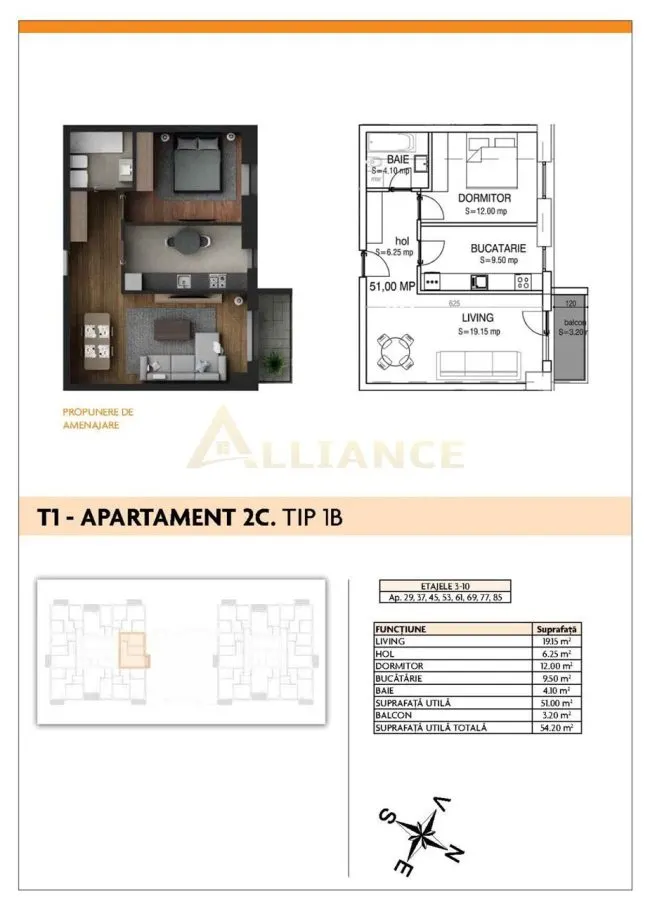 Aparatorii Patriei - Apartament 2 camere - foto 15
