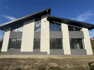 Vila single, arhitectura moderna, 1500 mp teren, beci - foto 13
