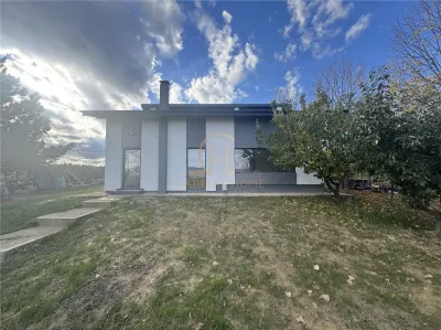 Vila single, arhitectura moderna, 1500 mp teren, beci - foto 14
