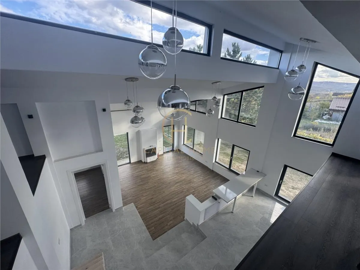 Vila single, arhitectura moderna, 1500 mp teren, beci - foto 5