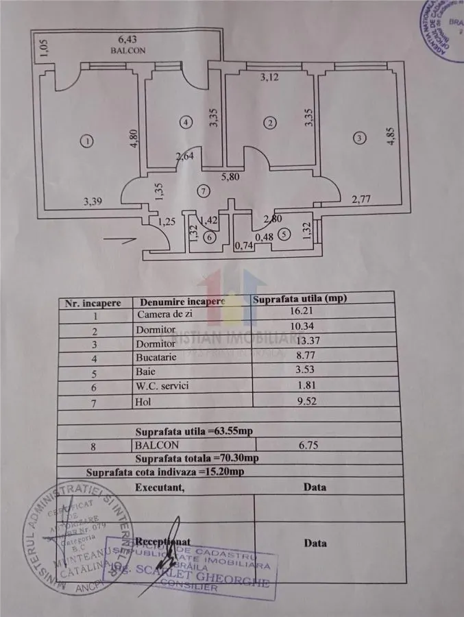 Mobilat si Utilat 3 camere, decomandat, 2 bai, Obor - Dinamo - foto 14