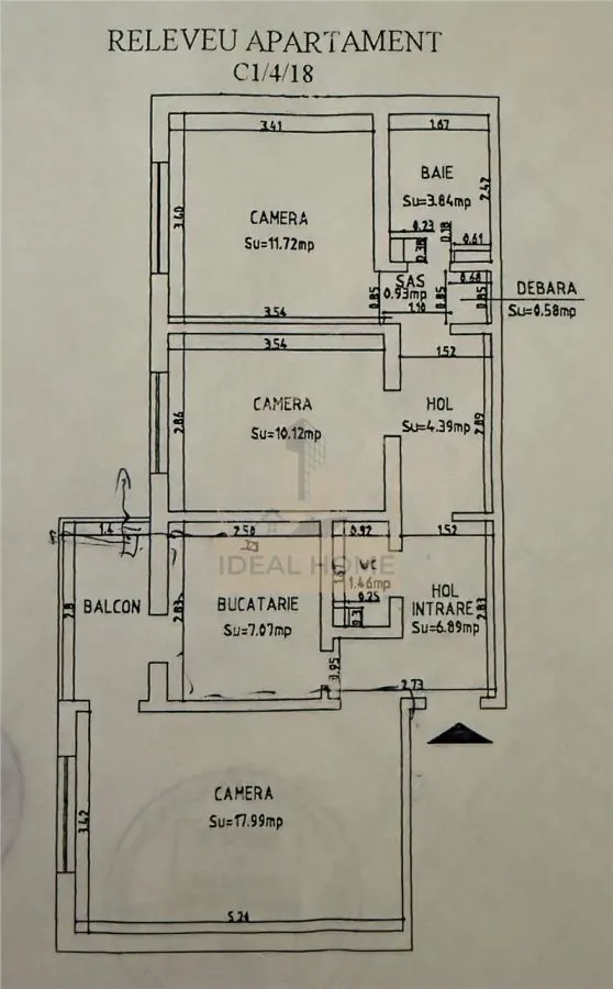 Apartament 3 camere decomandat Nicolina Belvedere - foto 7