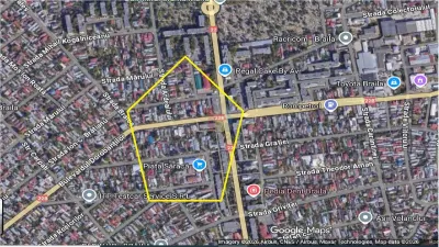 Teren 280mp FOARTE BUN zona intersectia Dorobanti#C.Galati - Braila