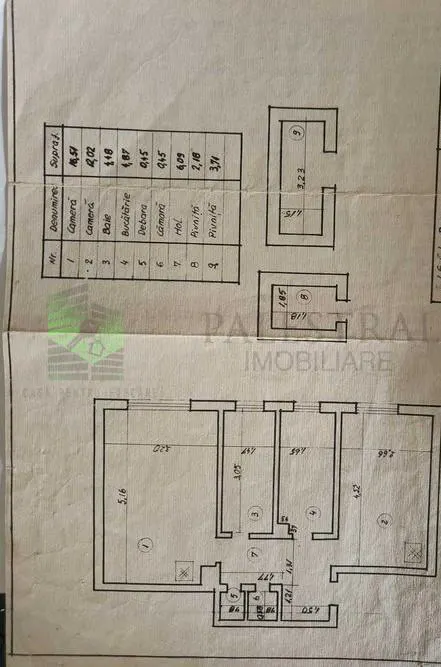Apartament 2 camere Tractorul,decomandat, 86500 Euro - foto 1