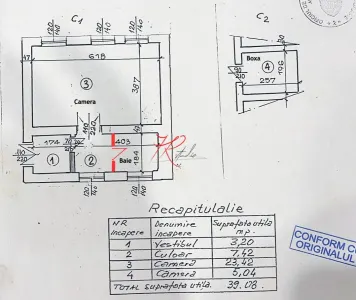 Vanzare garsoniera renovata 2025, in Vila, Mantuleasa - foto 5