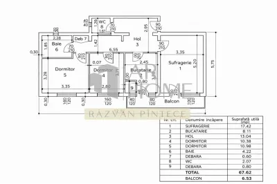 Apartament 3 camere, 2 bai, Republicii Mega Image, Ploiesti - foto 2