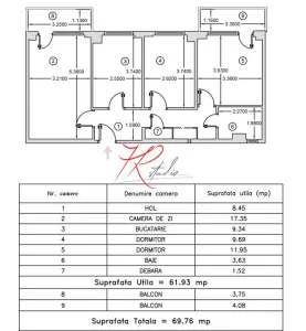 Vanzare apartament 3 camere Tei - foto 1