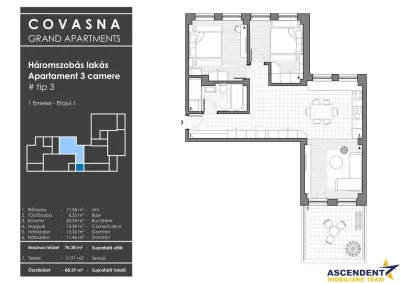 Spatiu de exceptie:Proiect aparthotel/ rezidential, Central, Covasna - foto 15