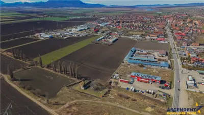 Lot intravilan industrial, deschidere extindere, Central, Halchiu, Brasov - foto 4
