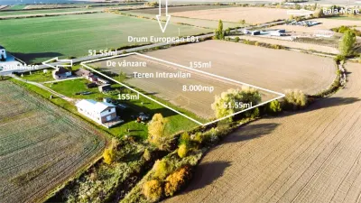 Teren intravilan - 8.000 mp in Botiz | Acces din Drum European - foto 12