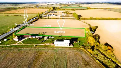 Teren intravilan - 8.000 mp in Botiz | Acces din Drum European - foto 5