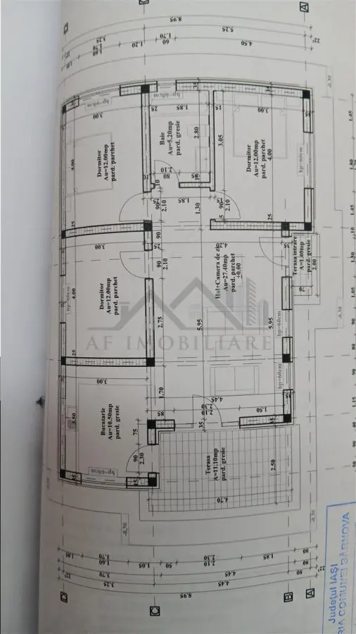 Visan Barnova str asfaltata CASA parter 95mp TEREN 400mp toate utilitatile - foto 5