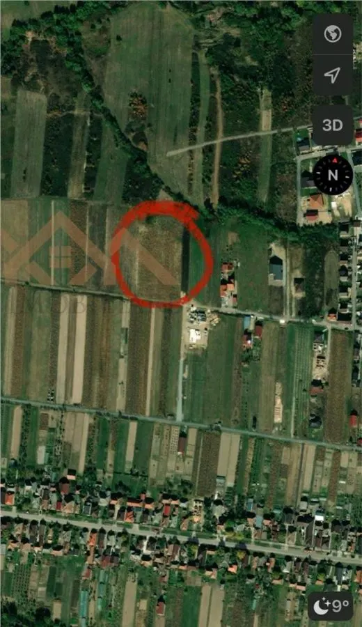 9 ari teren intravilan Mocira, str. Trandafirilor - foto 2