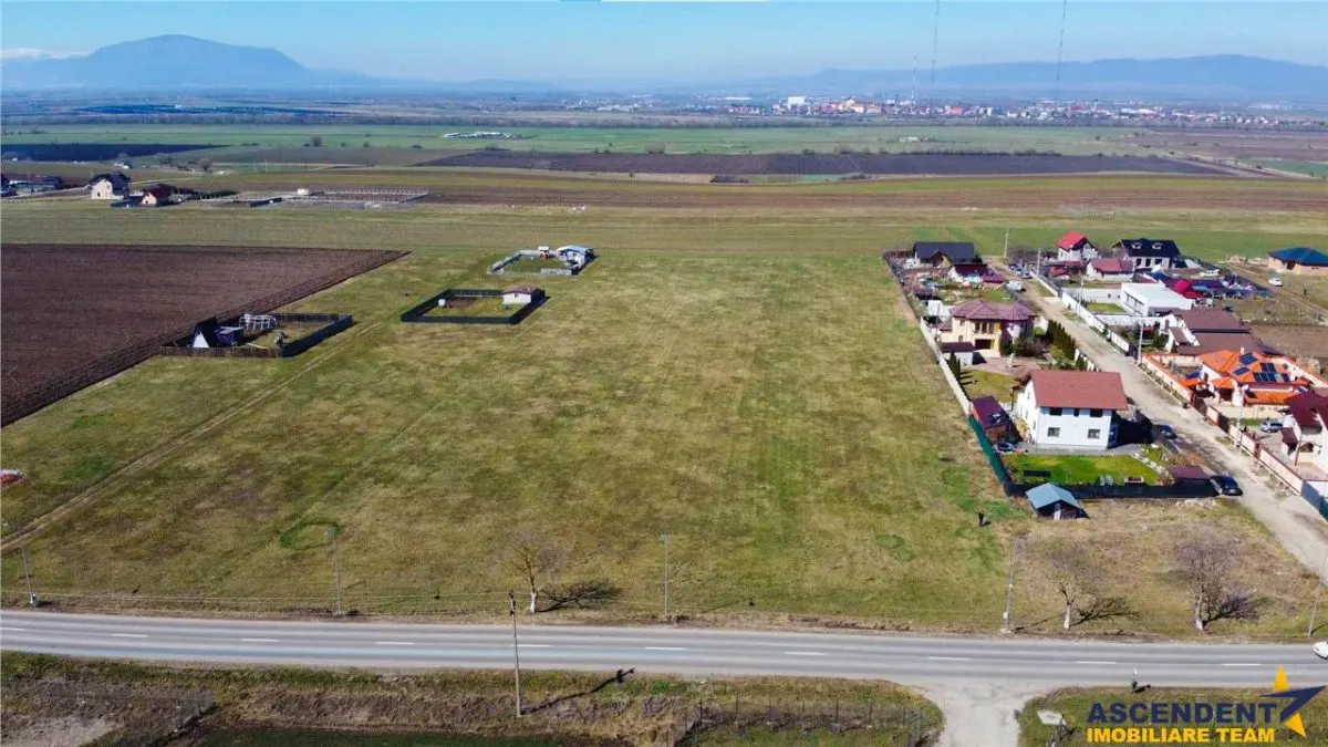 Teren intravilan 18.200mp, cu PUZ si PUD, ideal constructi case, Bod, Brasov. - foto 13