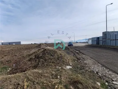 Teren intravilan Industrial, 38800 mp, cu Autorizatie de Construire, Codlea Brasov - foto 6