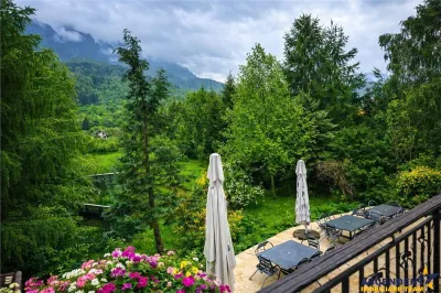 Complex turistic,afacere la cheie,3 vile, teren 7.700 mp,panouri fotovoltaice,Plaiu Foii Piatra Craiului - foto 4