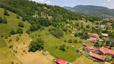 Teren 1.450 mp intravilan, la DN, cu priveliste de carte postala, Bran, Moieciu, Brasov - foto 22